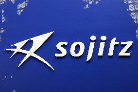 Sojitz signboard and logo
